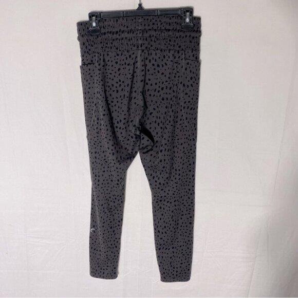 Zyia Grey Black Animal Print High Rise Activewear Joggers 8-10 - Picture 14 of 15